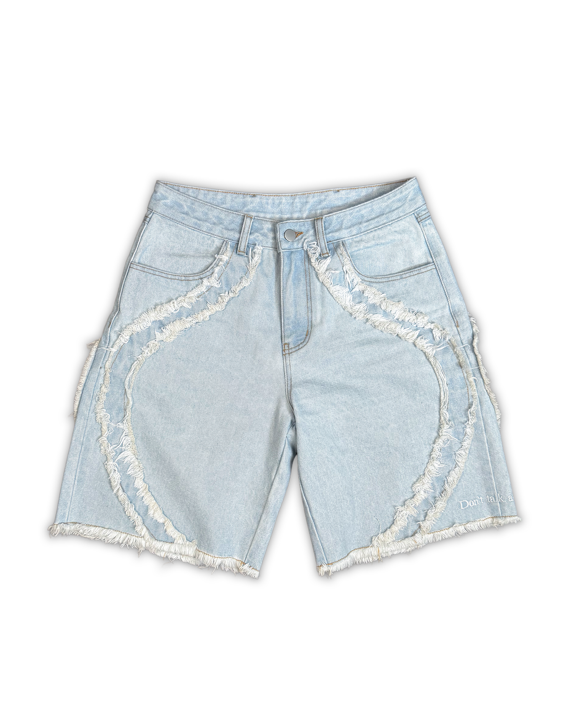 DENIM BLUE JORTS